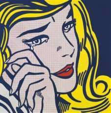 Pianto di ragazza (1964), opera di Roy Lichtenstein.