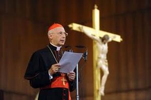 Il cardinale Angelo Bagnasco.
