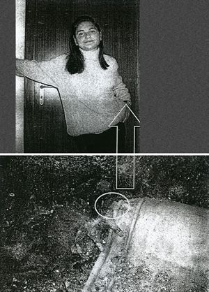 Elisa Claps e il luogo in cui è stato ritrovato il corpo della ragazza.