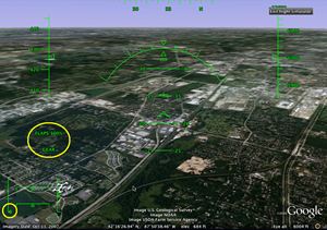 Non tutti sanno che Google Earth fornisce un simulatore di volo gratuito. Bisogna digitare Ctrl+Alt+A (Windows) o Mela+Alt+A (Mac) per avviarlo.