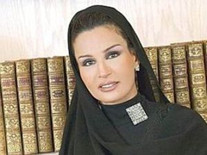Mozah, madre dell'emiro del Qatar.