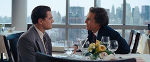 Il dialogo iniziale tra Jordan Belfort e Mark Hanna in The Wolf of Wall Street