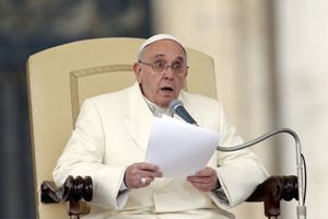 Papa Francesco. Foto Reuters. 