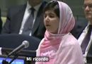 Malala all'Onu: "La nostra voce è più forte delle armi"