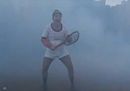 Fantozzi - Filini: partita a tennis nella nebbia