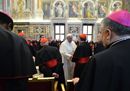 Il Papa incontra la Curia per lo scambio degli auguri di Natale