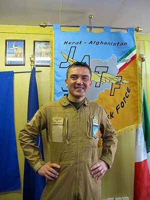 Francesco Saverio Agresti, il comandante della Joint Air Task Force (Foto di Romina Gobbo).