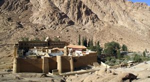 Il monastero di Santa Caterina, uno dei luoghi più affascinanti del Sinai.
