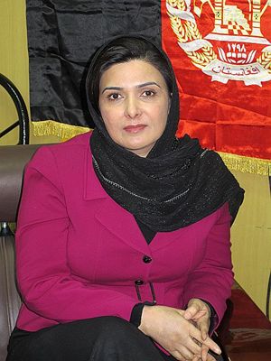 Suraya Pakzad, direttrice dell'organizzazione Voice of Women (Foto di Romina Gobbo).