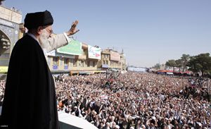 L'ayatollah Alì Khamenei, Guida Suprema dell'Iran (Reuters).