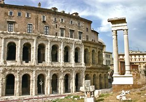 il Teatro di Marcello a Roma.