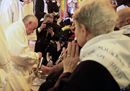 La Messa in Coena Domini del Papa