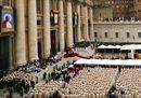 La cerimonia di canonizzazione