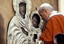 Davanti alla Madonna nera di Czestochowa