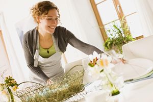 La tavola del giorno di Pasqua