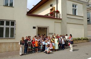 La casa natale di Karol Wojtyla a Wadowice, non lontano da Cracovia, oggi divenuta museo.