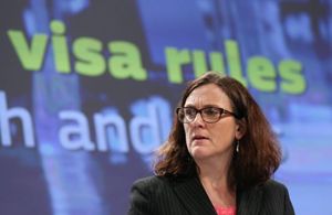 La svedese Cecilia Malmström, Commissario europeo agli affari interni