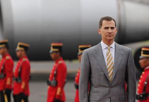 Il principe ereditario Felipe: regnerà come Felipe VI (Reuters).