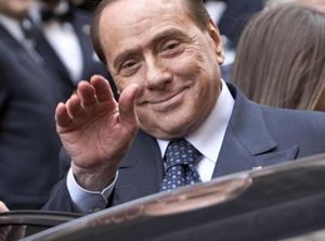 Silvio Berlusconi in un'immagine di archivio. Foto Ansa.  