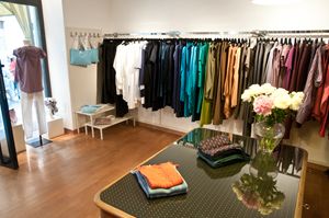 L'interno della Sartoria San Vittore.