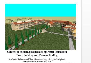 Il progetto del centro di formazione umana e spirituale, voluto dalle 43 congregazioni religiose e missionarie presenti in Sud Sudan. In copertina: padre Daniele Moschetti, superiore provinciale dei comboniani.