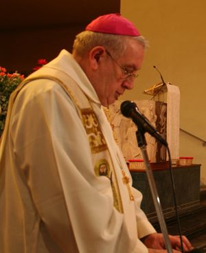 Franco Giulio Brambilla, vescovo di Novara (foto Wikimedia Commons)