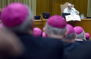 Papa Francesco apre i lavori dell'assemblea della Cei