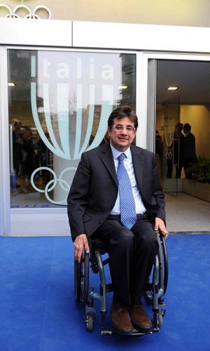 Luca Pancalli, presidente del Comitato paraolimpico nazionale