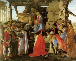 Botticelli, Adorazione dei Magi