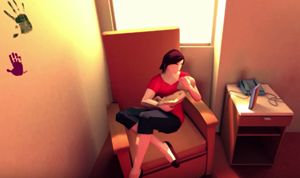 Una schermata del videogioco "That Dragon, Cancer".