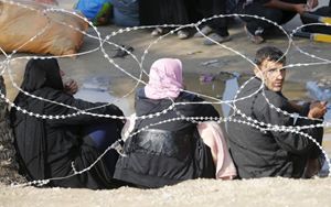 Sfollati in Iraq (Reuters).
