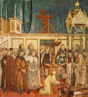 Giotto, Il Presepe di Greccio, Basilica Superiore di Assisi