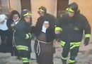 Terremoto, le suore di Norcia salvate dai vigili del fuoco
