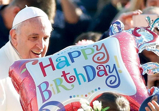 Buon compleanno, Papa Francesco! - Comunità Radiotelevisiva Italofona