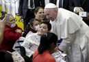 Pope Francis talks2