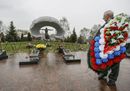 Russians mark the014
