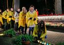 Ukrainians mark the16