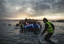 A boat with migrants; Lesvos_Credit Pablo Tosco_Oxfam Intermon