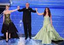 Andrea Osvart, Pippo Baudo e Bianca Guaccero 2008