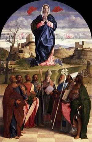 "Assunta in gloria", esposta al Museo diocesano di Venezia.