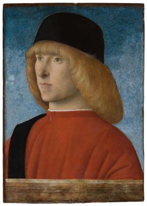 "Ritratto di giovane senatore", esposto ai Musei Civici agli Eremitani di Padova.