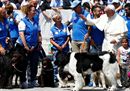 Pope Francis greets10