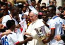 Pope Francis greets14
