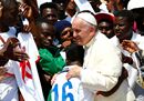 Pope Francis greets7