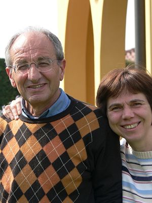 Renzo Fior e la moglie Silvana Nogarole.