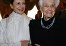 22fracci ambasciatrice della Fao con Rita Levi Montalcini nel 2004