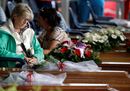 I funerali delle vittime del sisma ad Amatrice