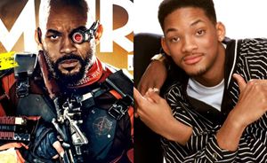 L'attore Will Smith nei panni del malvagio (a sinistra), nella pellicola campione d'incassi "Suicide Squad".