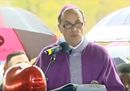 Monsignor Domenico Pompili: l'omelia ai funerali delle vittime di Amatrice