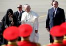 Le immagini dell'arrivo del Papa in Georgia